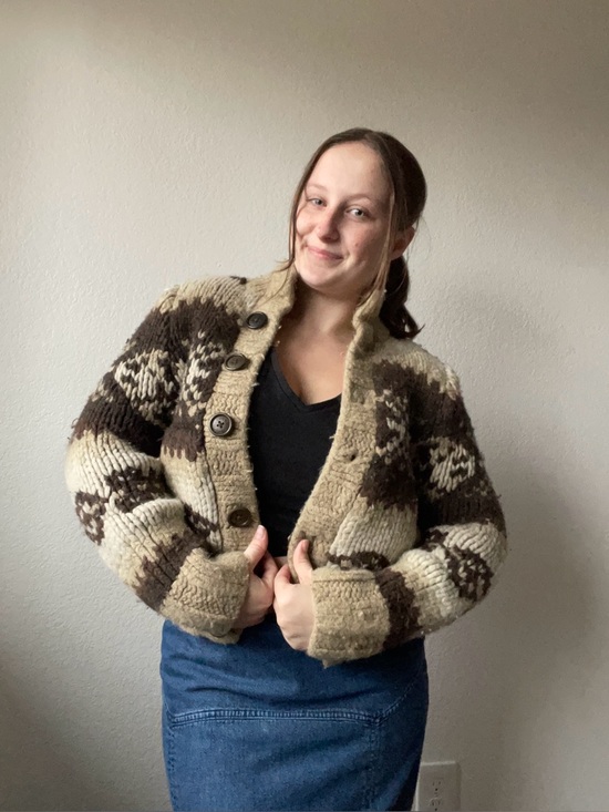Sweaters - Handmade Chunky Knit Cardigan